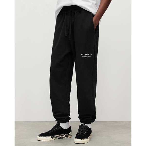 Allsaints Australia Mens Underground Sweatpants Black AU35-741